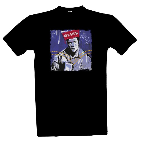 Tričko s potiskem Elvis Levis ;-)