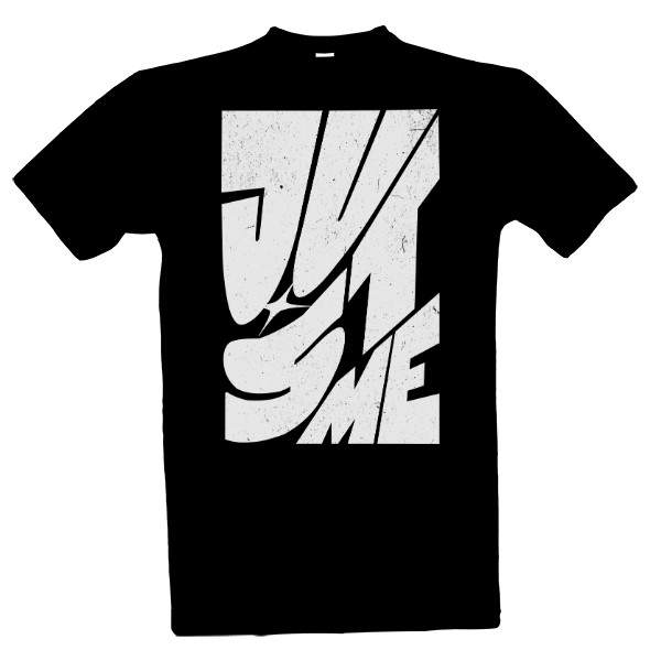 Tričko s potiskem Just Me, Minimalistický streetwear styl