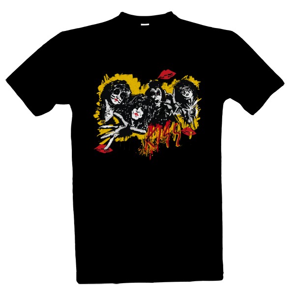 Tričko s potiskem Kiss