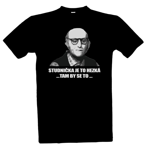 Tričko s potiskem Starej Brůna, studna